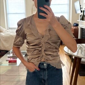 Vintage Silk Blumarine Top